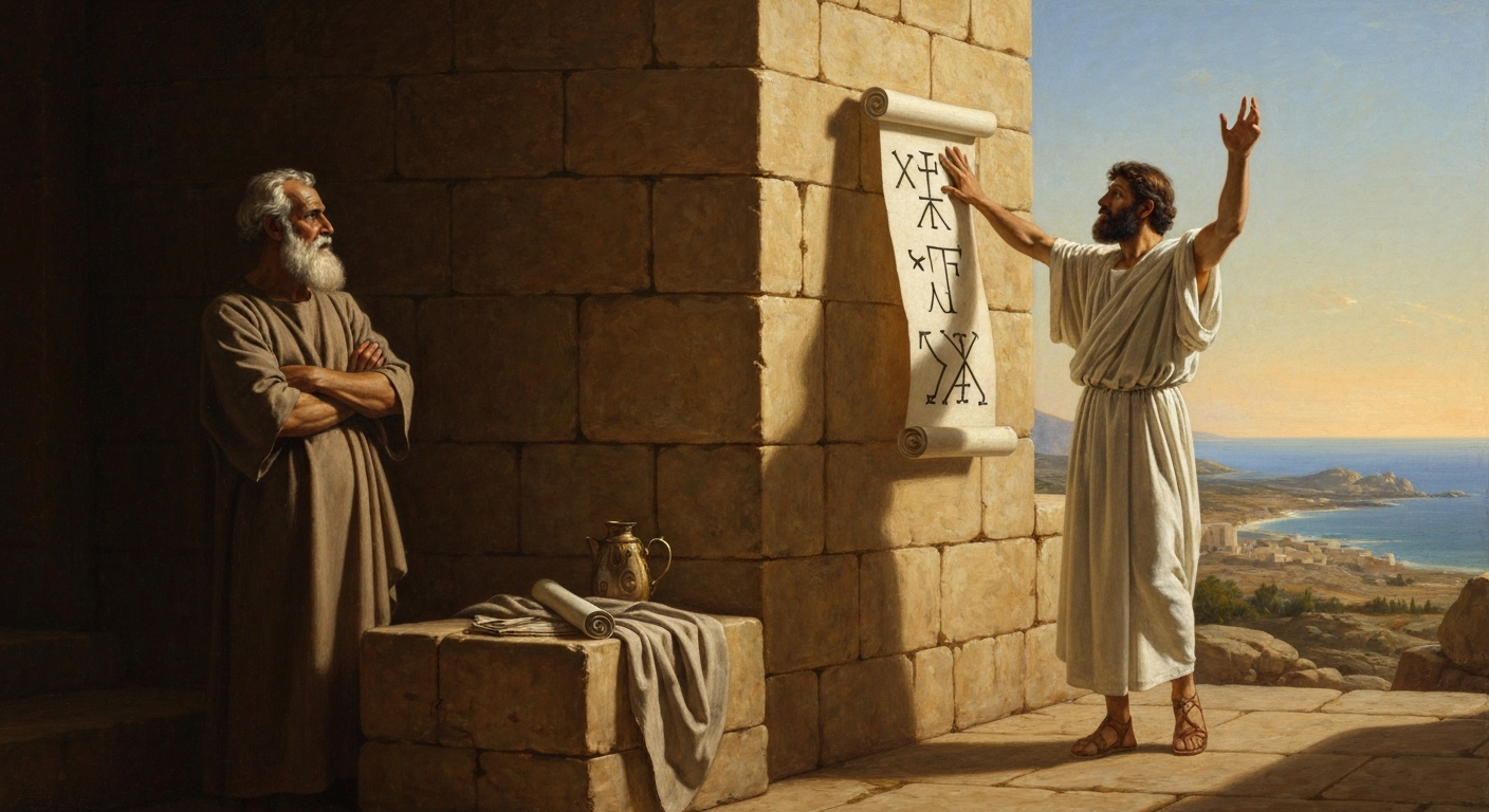 아낙시메네스는 스승의 무한자 이론을 폐기했다