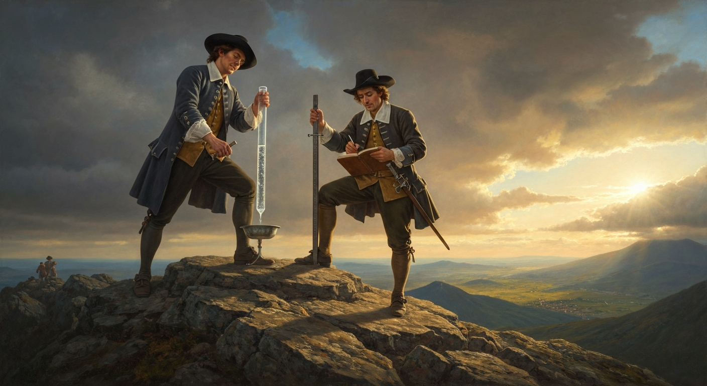 25세 파스칼이 산에서 2000년 된 도그마를 깼다