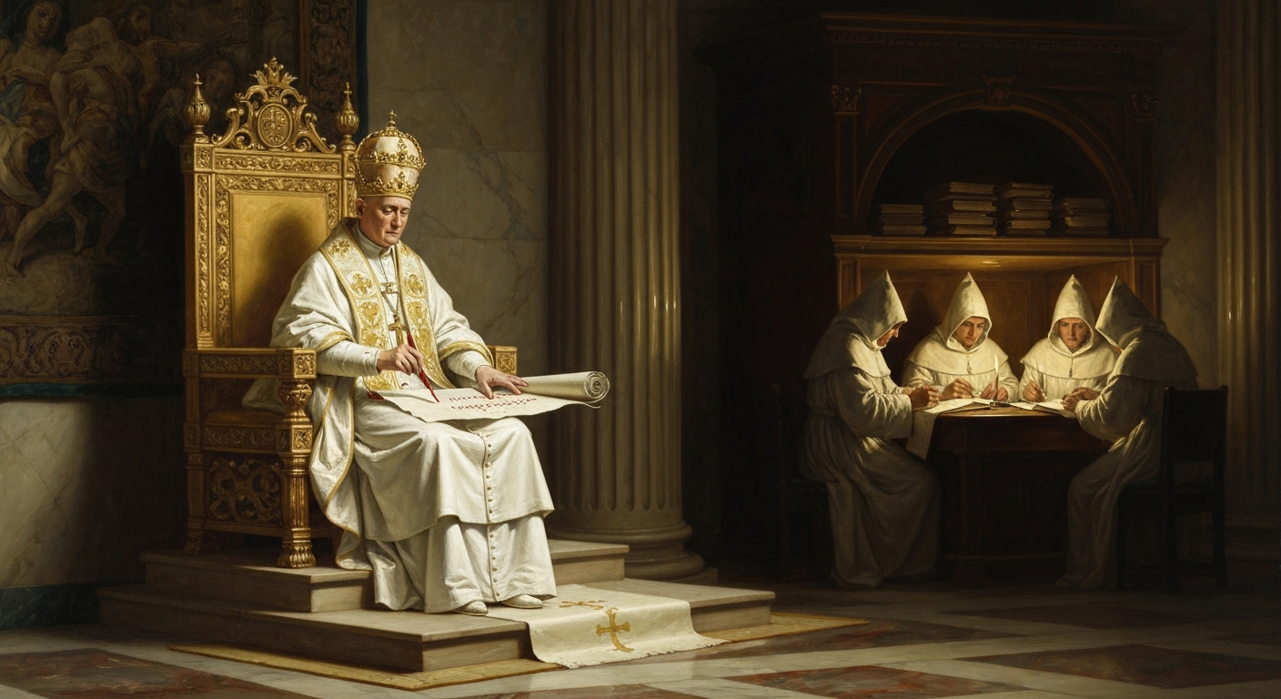 교황은 죽은 그의 28개 명제를 단죄했다