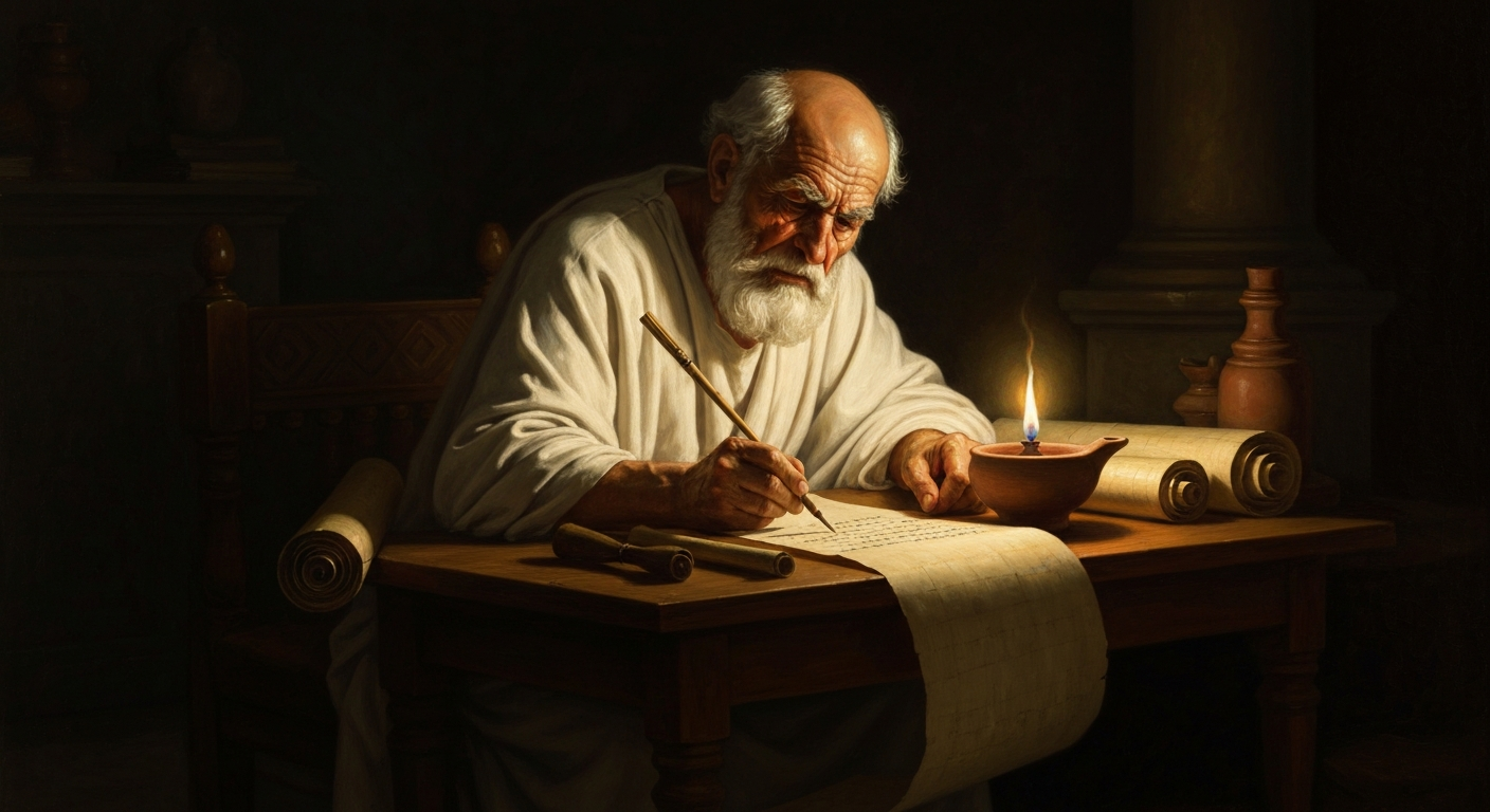 수사학 교사 고르기아스는 '아무것도 존재하지 않는다'를 증명했다