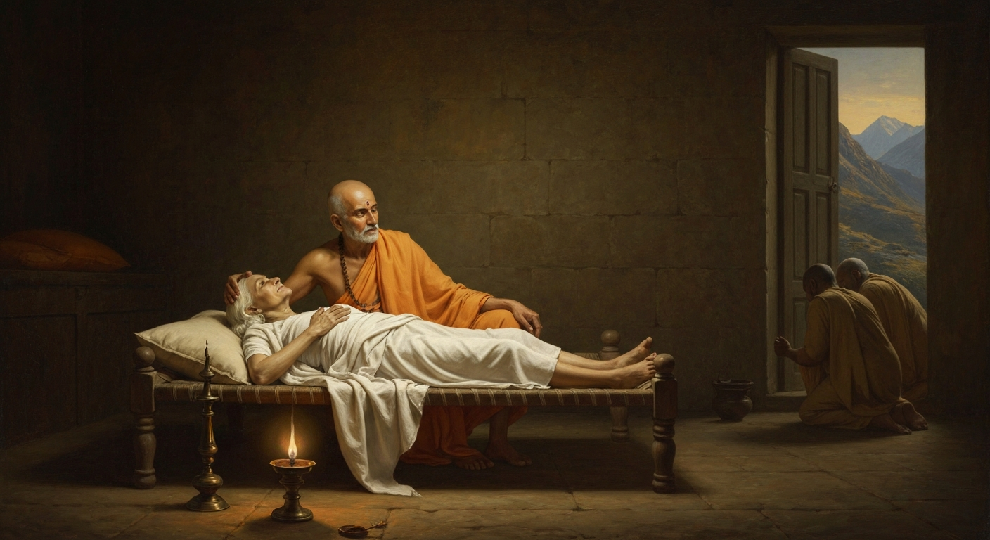 그를 데리러 온 어머니가 결국 그의 옆에서 죽었다