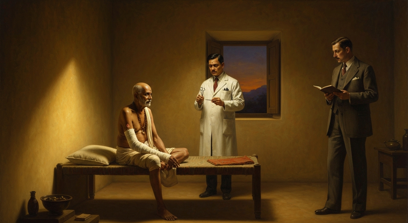 그는 마지막 암 수술에서도 마취를 거부했다