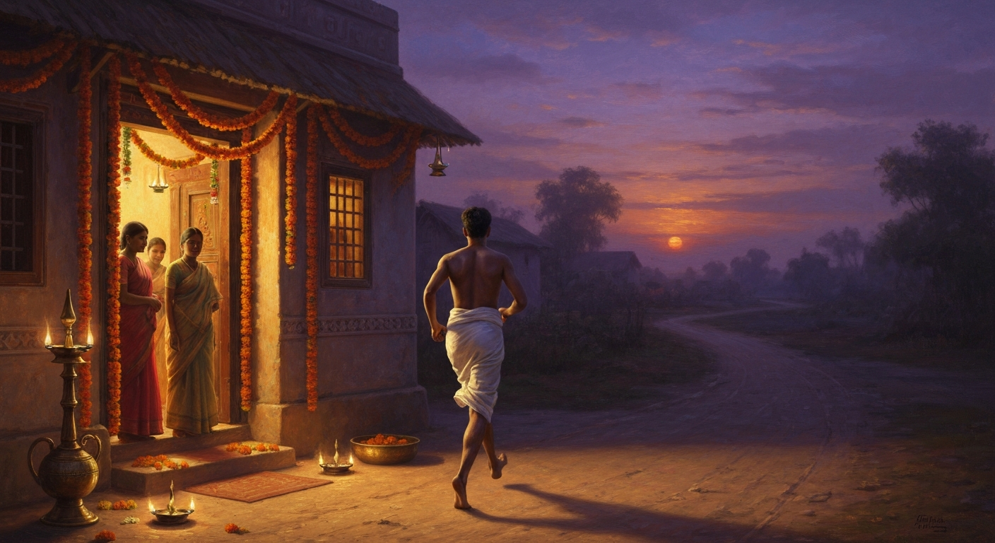 그는 결혼식 직전 가족과 이름을 동시에 버렸다