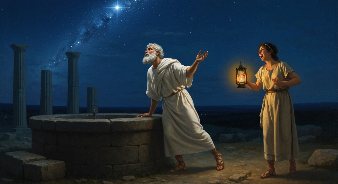 탈레스는 별을 올려다보다 우물에 빠졌다