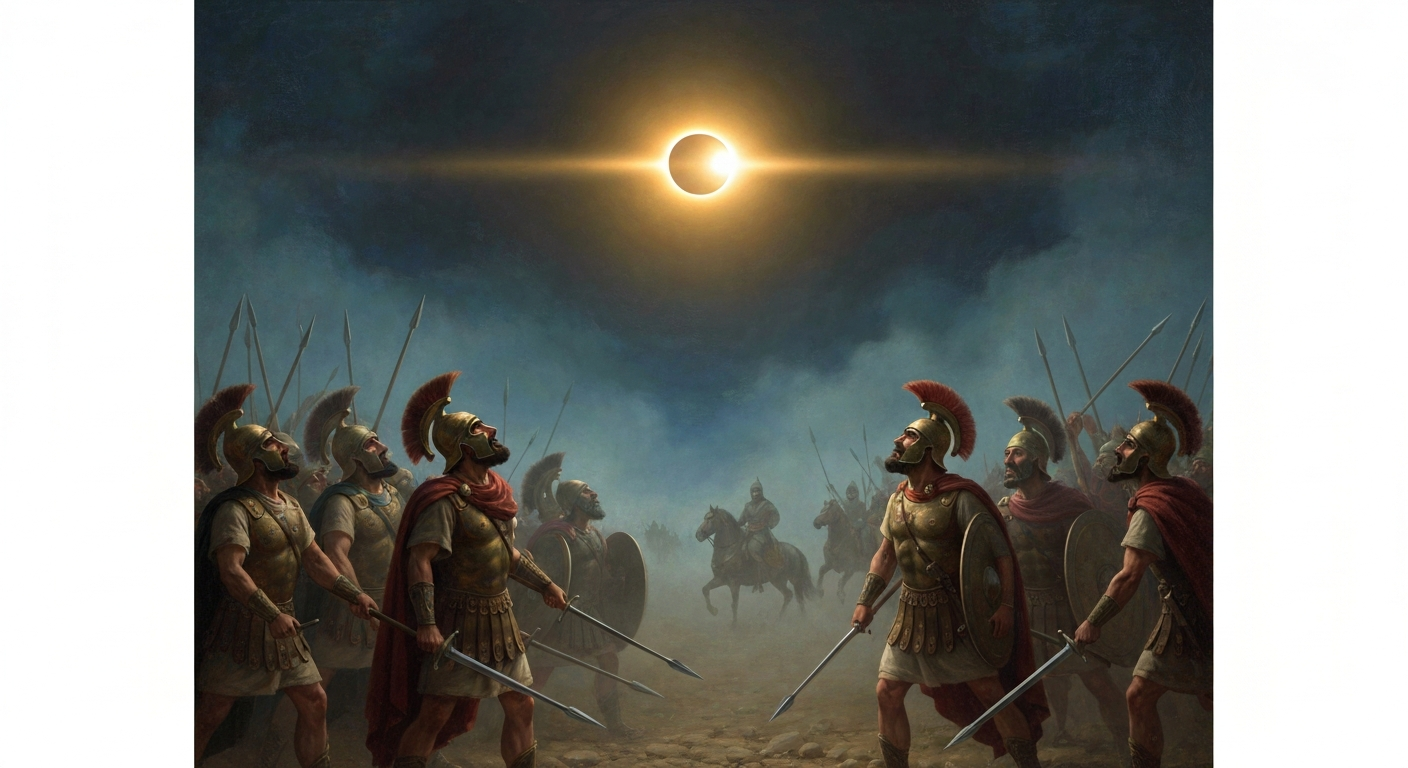 탈레스의 일식 예측이 5년 전쟁을 끝냈다