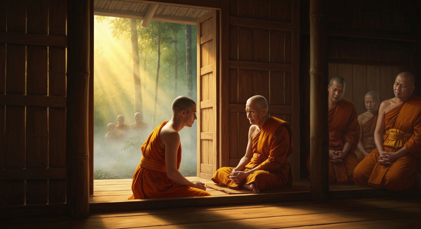 그는 영어를 모른 채 서양인 제자들을 길렀다