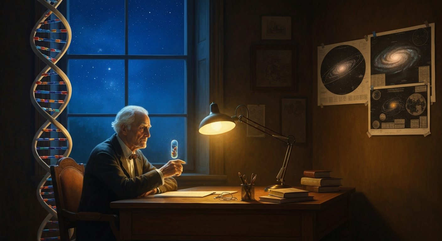 DNA 발견자는 만년에 외계 기원설을 진심으로 주장했다