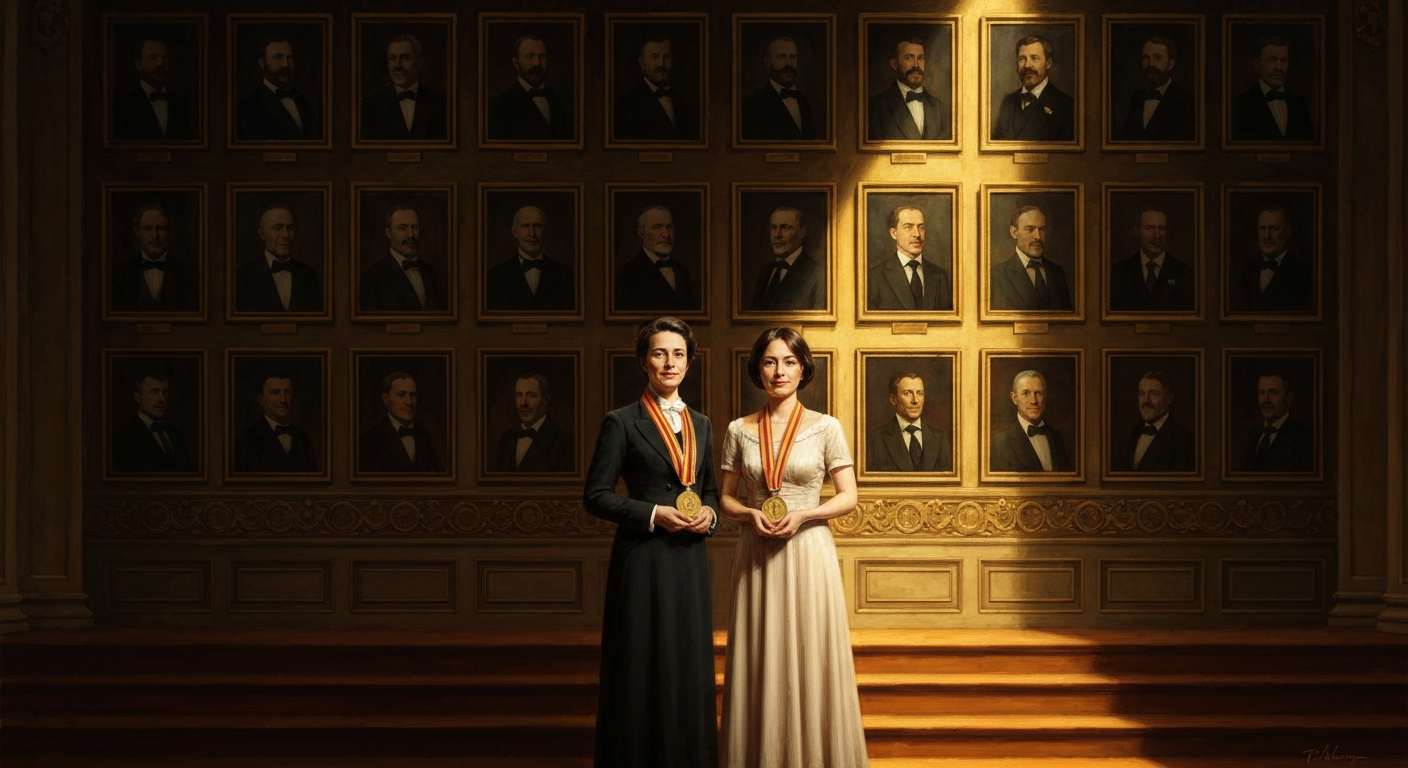 다우드나는 노벨상을 여성 과학자와 단둘이 나눠 받은 첫 사례가 됐다