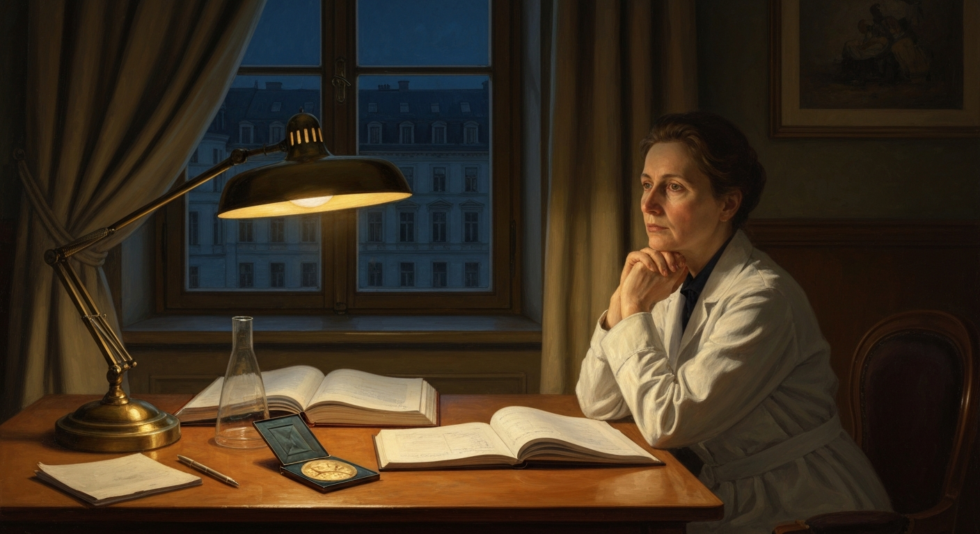 샤르팡티에는 노벨상을 받고도 카메라 앞에 서지 않았다