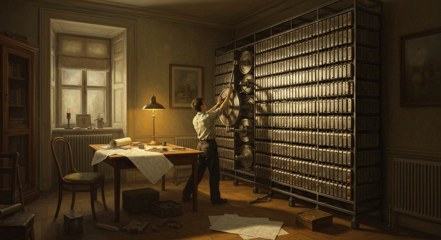 추제는 부모님 거실에서 세계 최초 컴퓨터를 만들었다