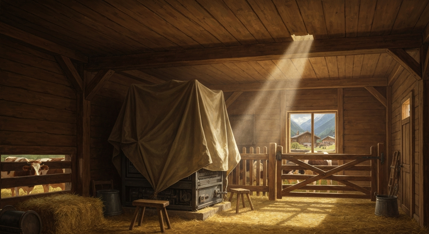 추제는 산골 외양간에 컴퓨터 Z4를 5년 동안 숨겼다