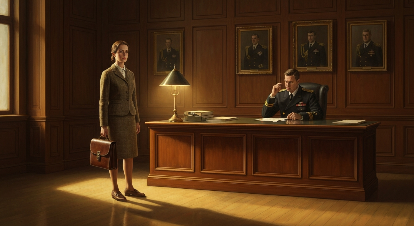 그레이스 호퍼는 37살에 종신 교수직을 버리고 해군에 입대했다