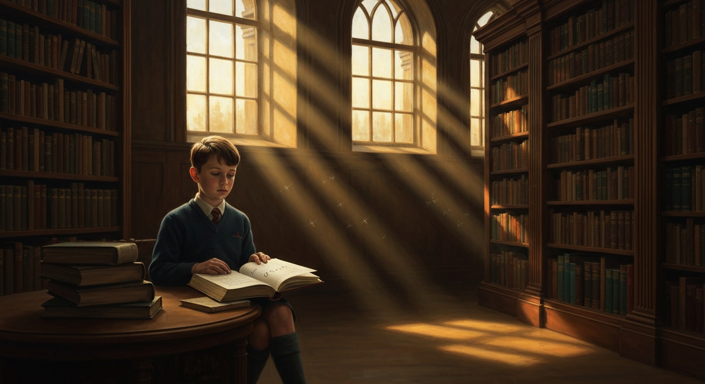 10살 와일스가 도서관에서 인생을 정한 날