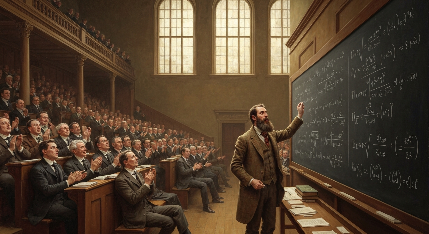 1993년 케임브리지 강연 두 달 뒤 결함이 드러났다