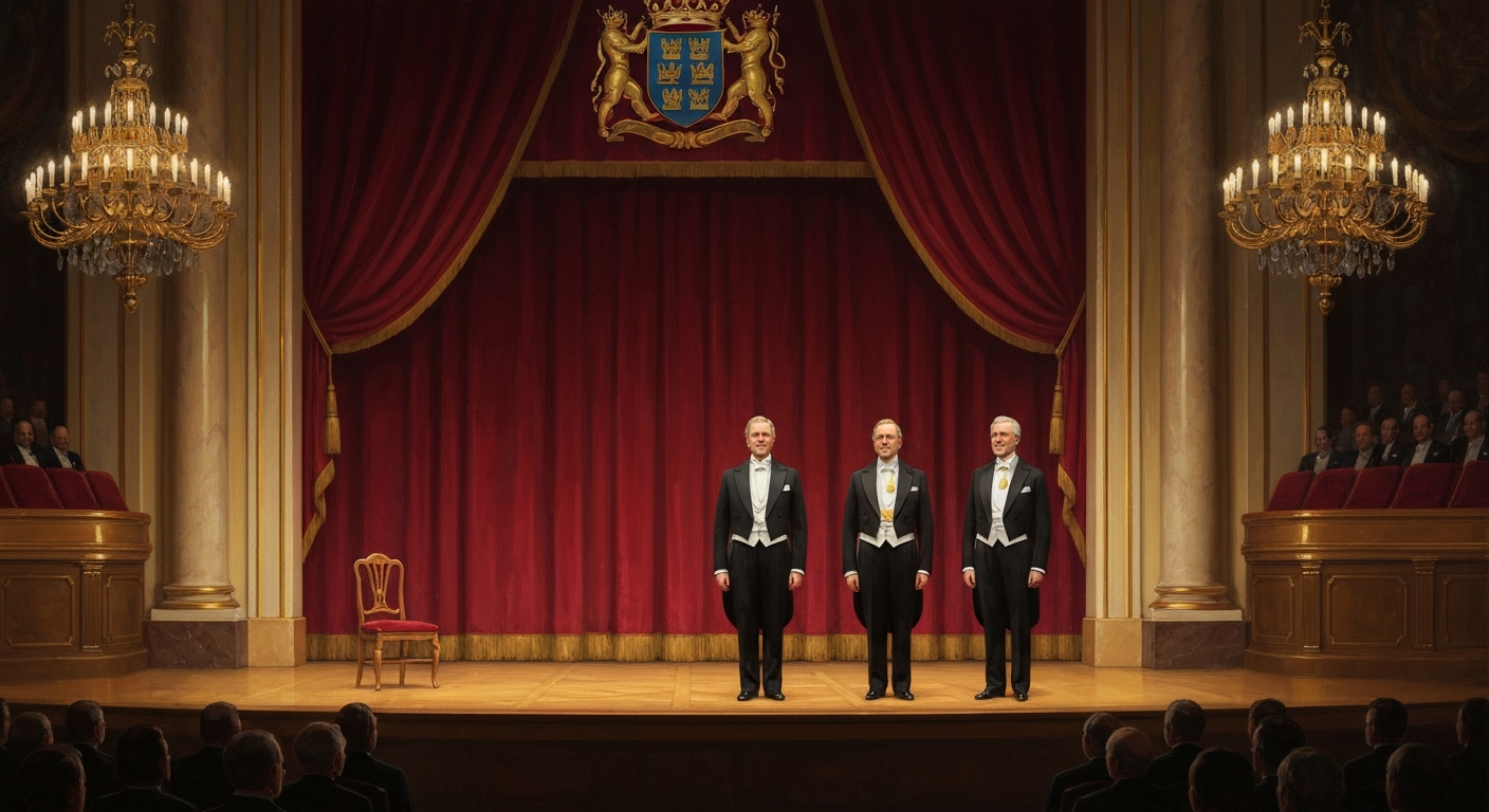 노벨상은 프랭클린이 죽고 4년 뒤 다른 세 남자에게 갔다