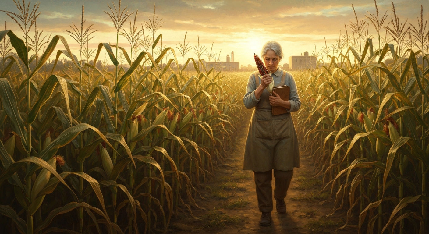 매클린톡은 학회를 떠나 옥수수밭으로 돌아갔다