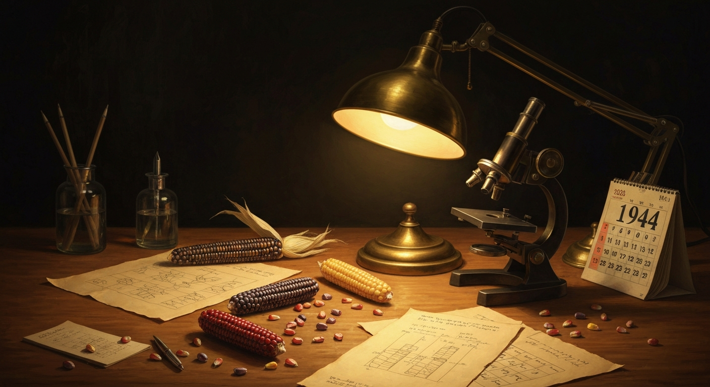 매클린톡은 DNA가 무엇인지 모를 때 유전자가 뛴다고 했다