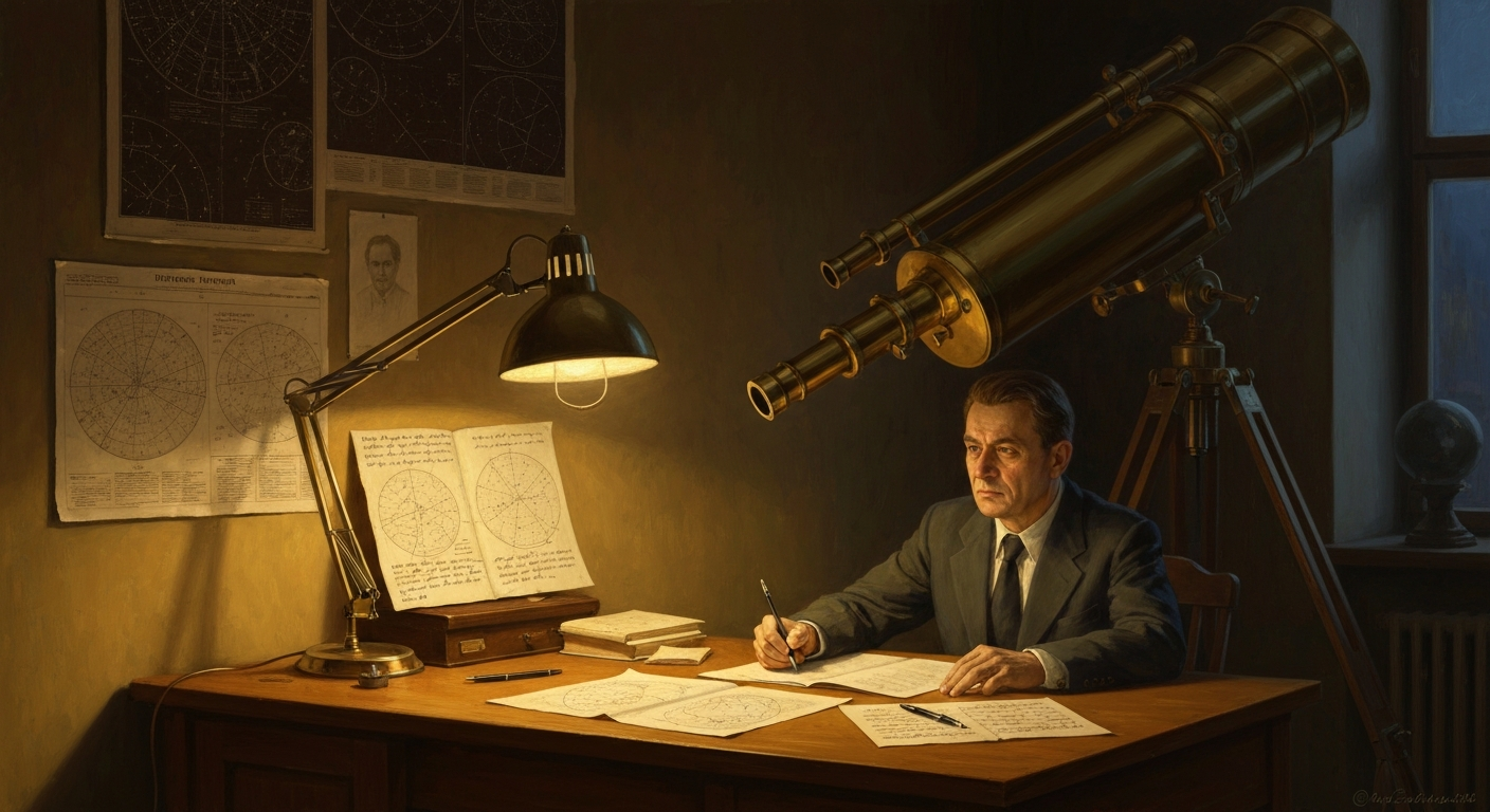 그로모프는 천문학자이면서 SF 작가였다