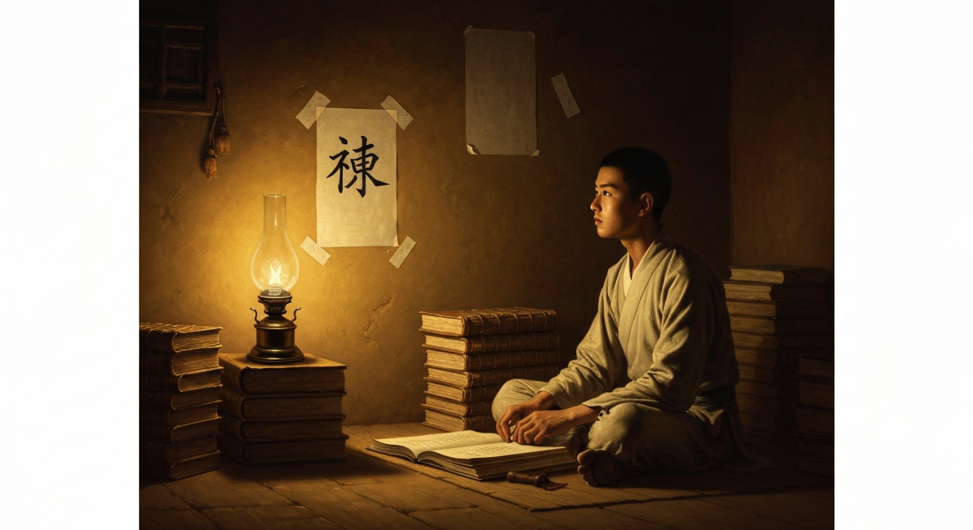 서경덕은 18세에 사물 이름을 벽에 붙이고 며칠씩 노려봤다