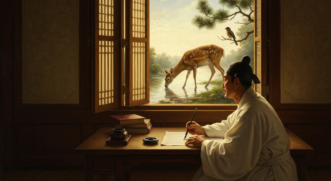 이간은 짐승에게도 사람과 같은 본성이 있다고 썼다